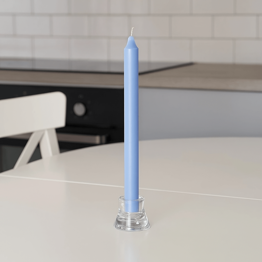 Homeware  -  Rustic Candle - Light Blue  -  60001658