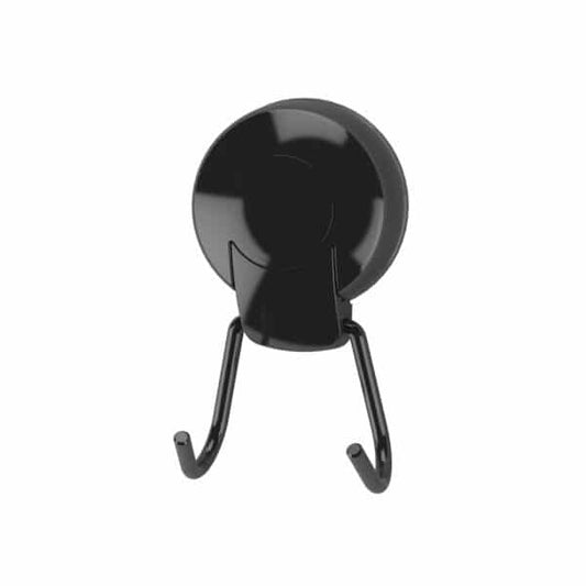 Homeware  -  Suctionloc Twin Robe Hook Black  -  60002426