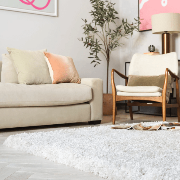Rugs  -  Barnaby Off-White Rug - Multiple Sizes  - 