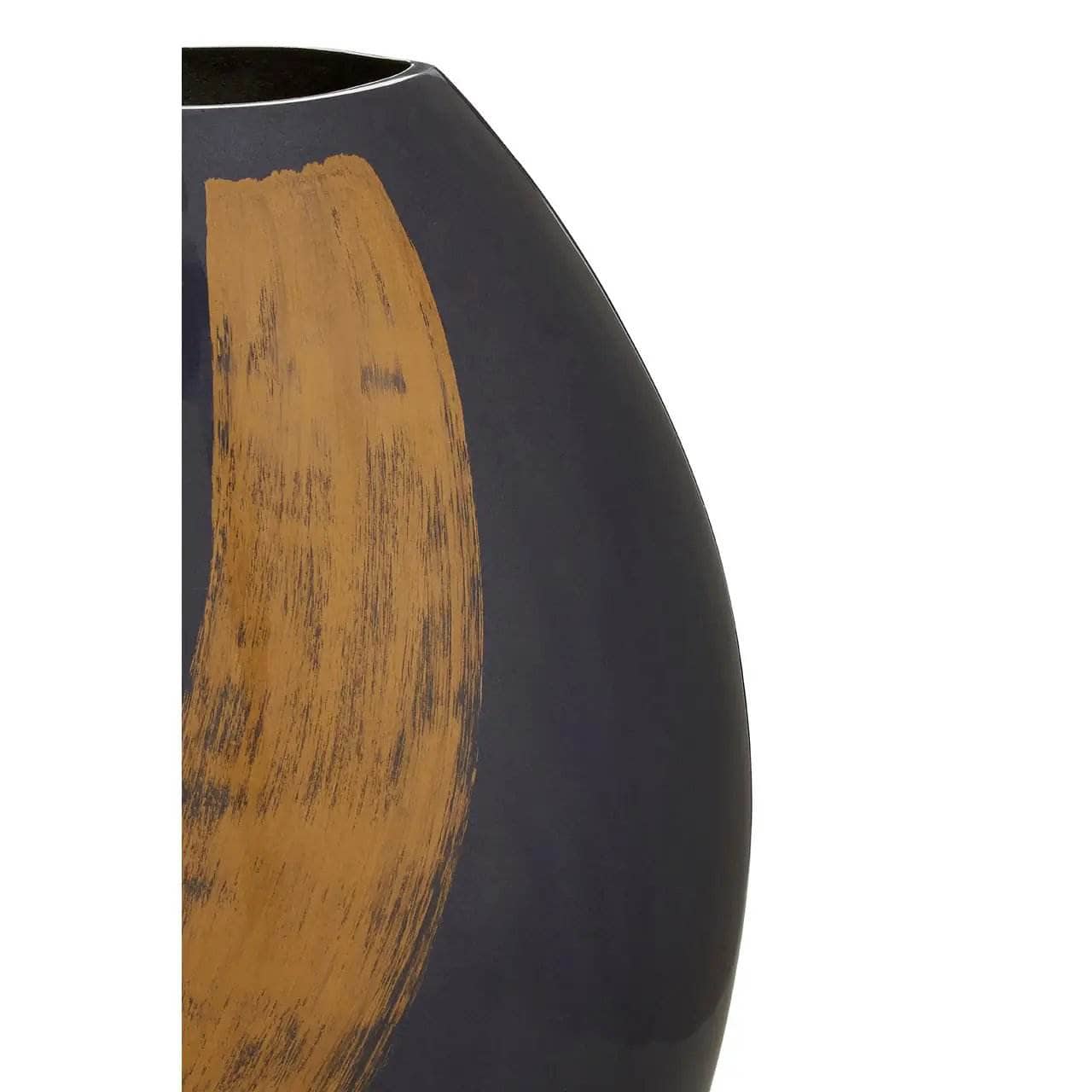 Alma Large Vase Blue & Gold Taskers Online Store, Liverpool