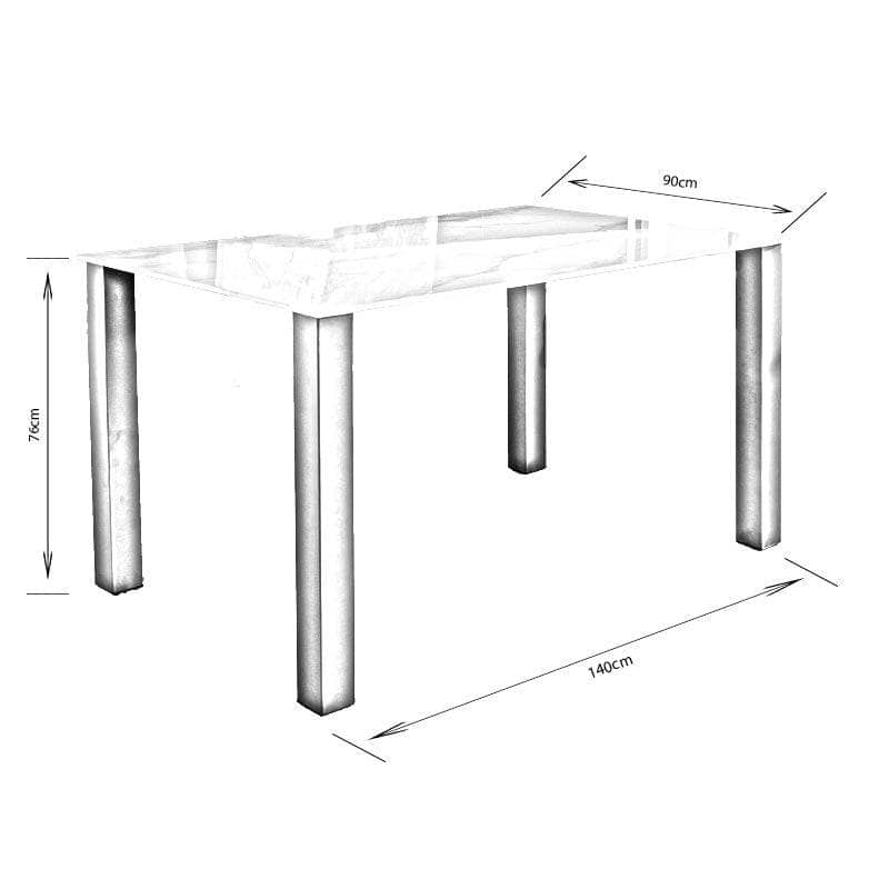 Furniture  -  Axel Rectangular Dining Table  -  60003713