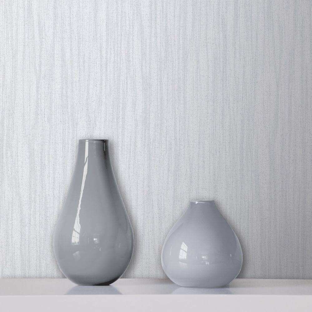 Wallpaper  -  Fine Decor Milano Fabric Textured Grey Wallpaper - M95574  -  60003869