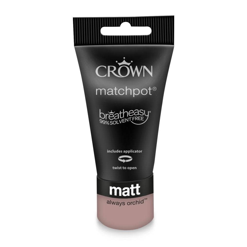 Paint  -  Crown Matt Always Orchid 40ml  -  60004149