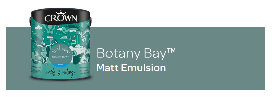 Paint  -  Crown Matt Botany Bay 40ml  -  60004150