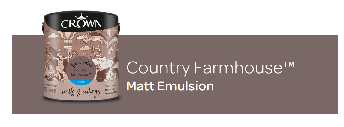 Paint  -  Crown Matt Country Farmhouse 40ml  -  60004151