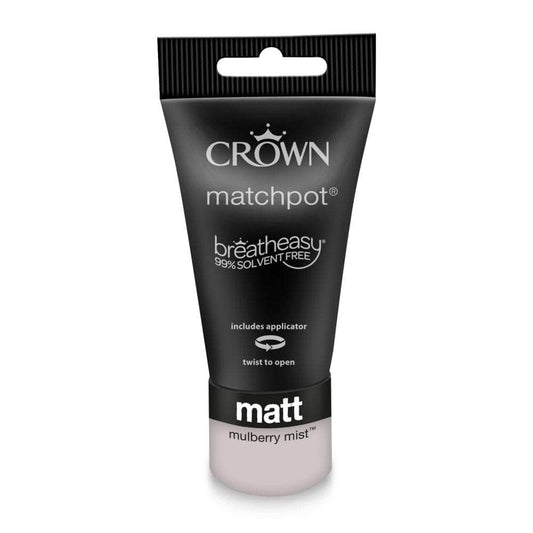 Paint  -  Crown Matt Mulberry Mist 40ml  -  60004161