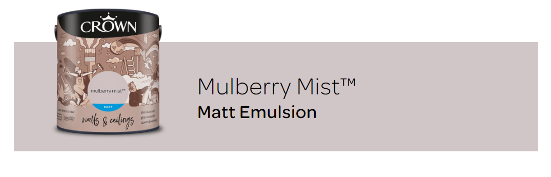 Paint  -  Crown Matt Mulberry Mist 2.5L  -  60004198