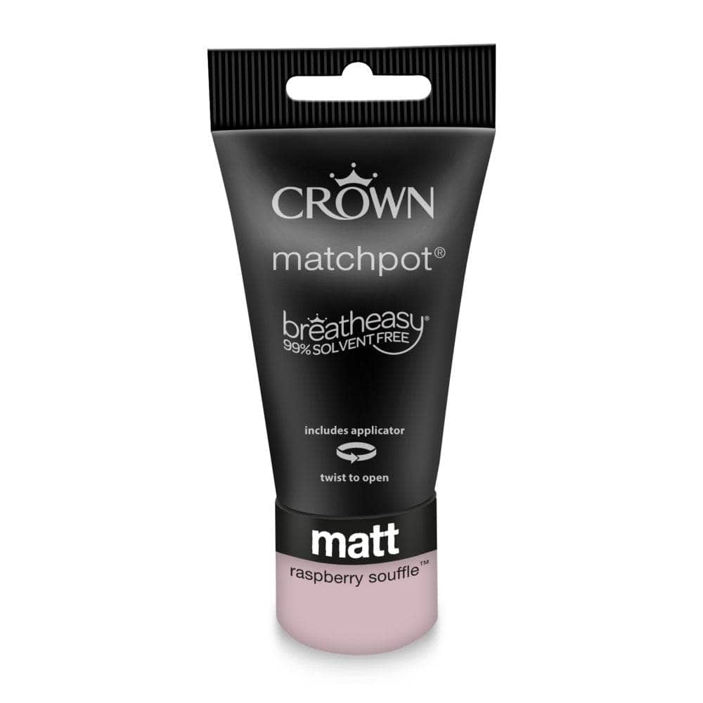 Paint  -  Crown Matt Raspberry Souffle 40ml  -  60004173
