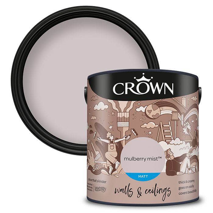 Paint  -  Crown Matt Mulberry Mist 2.5L  -  60004198