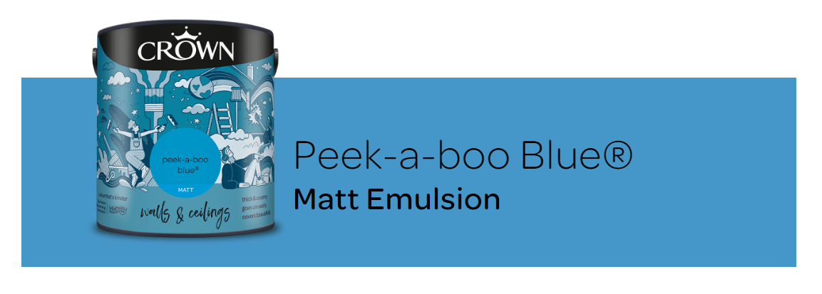 Paint  -  Crown Matt Peek-a-boo Blue 2.5L  -  60004204