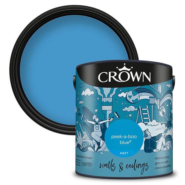 Paint  -  Crown Matt Peek-a-boo Blue 2.5L  -  60004204