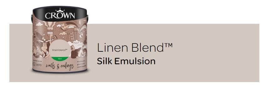Paint  -  Crown Silk Linen Blend 2.5L  -  60004232