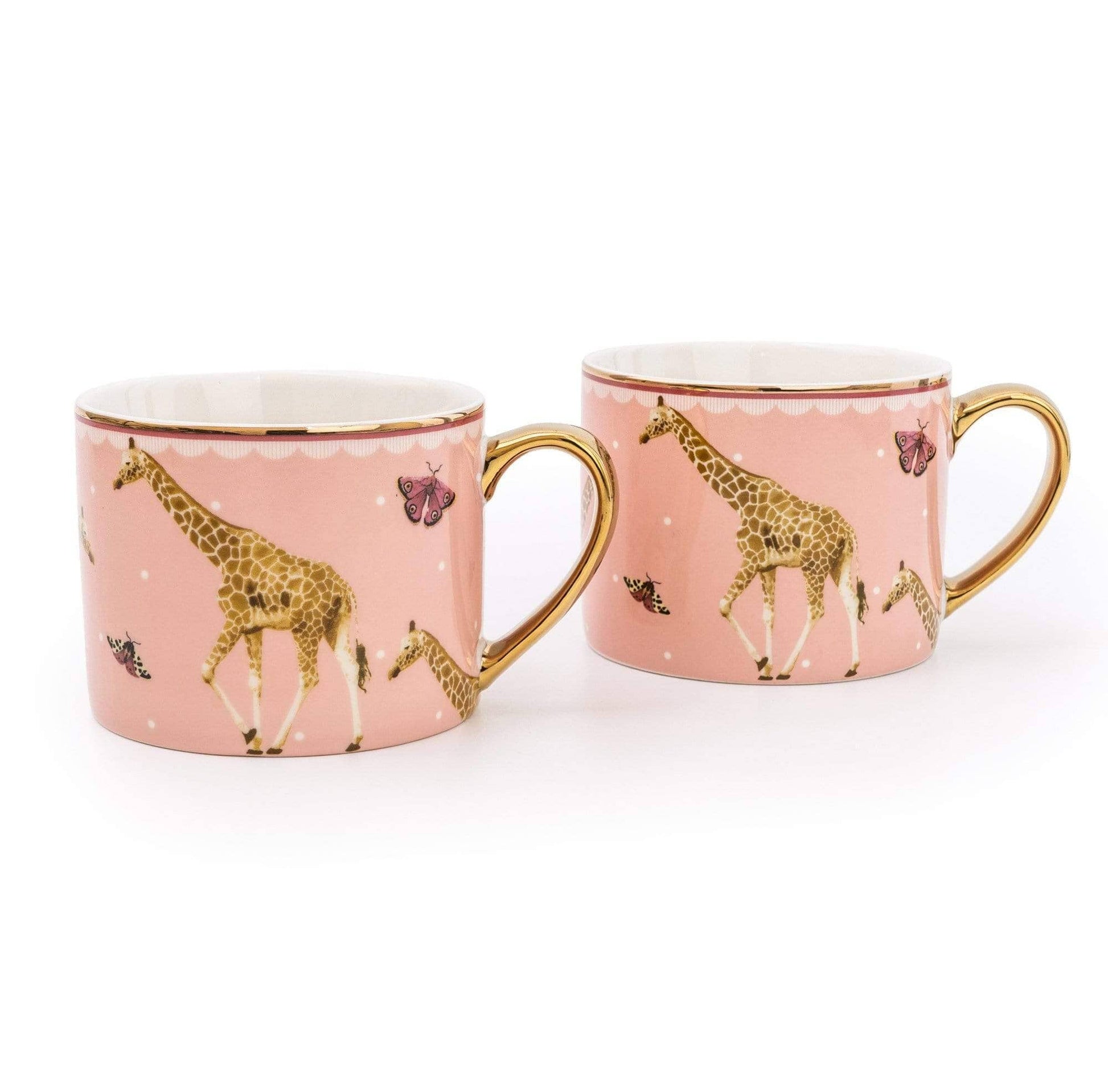 Homeware  -  Set of 2 Giraffe Mugs  -  60005332