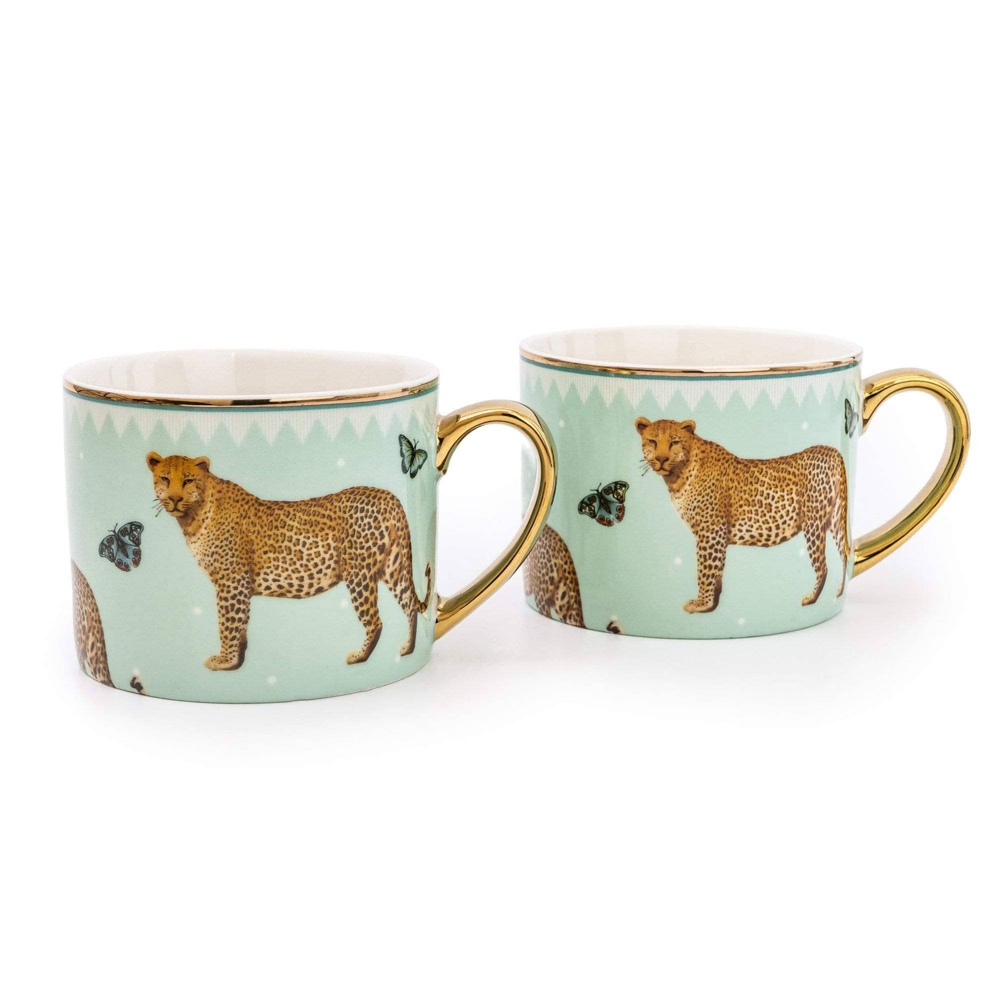 Kitchenware  -  Leopard Mug Set Of 2  -  60005333