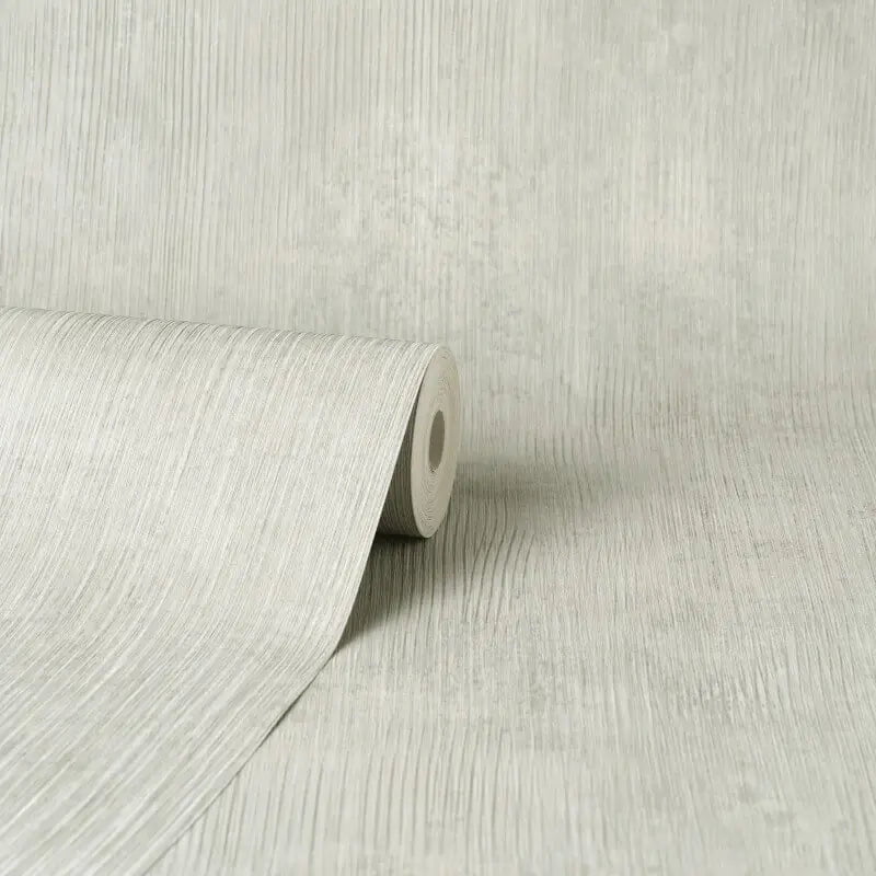 Wallpaper  -  Romana Plain Light Grey Wallpaper - M95649  -  60005509