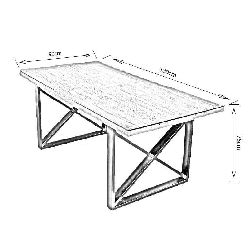 Furniture  -  Bella 180cm Dining Table  -  60005786