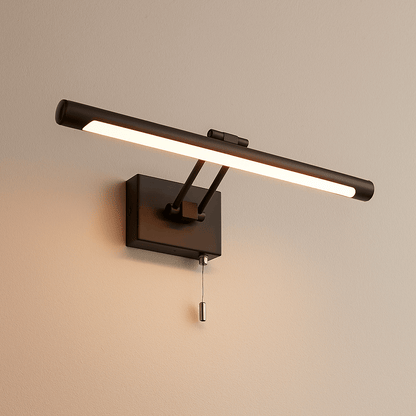 Lights  -  Rennes LED Picture Bathroom Light- Matt Black  -  60006393