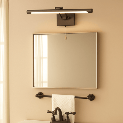 Lights  -  Rennes LED Picture Bathroom Light- Matt Black  -  60006393