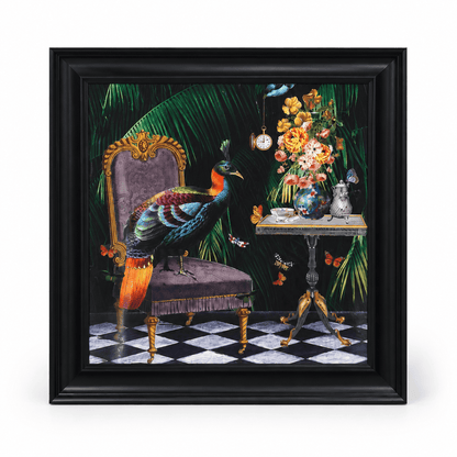 Pictures  -  60006777 Tea Time Painting - 85 x 85cm  -  60006777