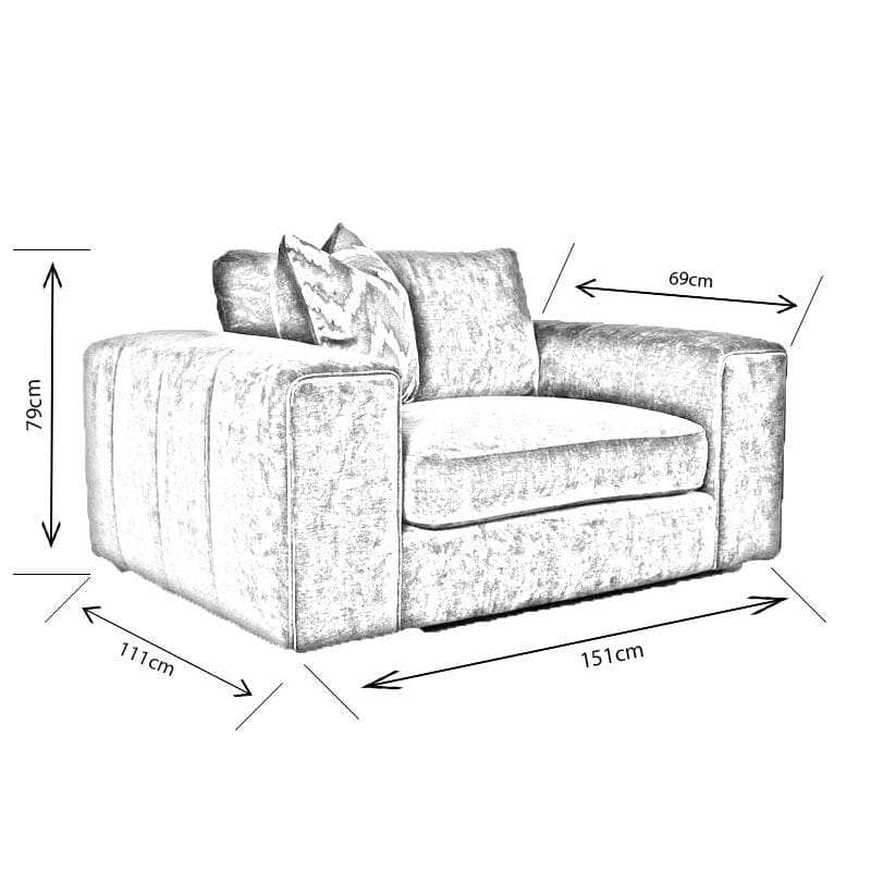 Furniture  -  Vienna Snuggler - Anthracite  -  60007066