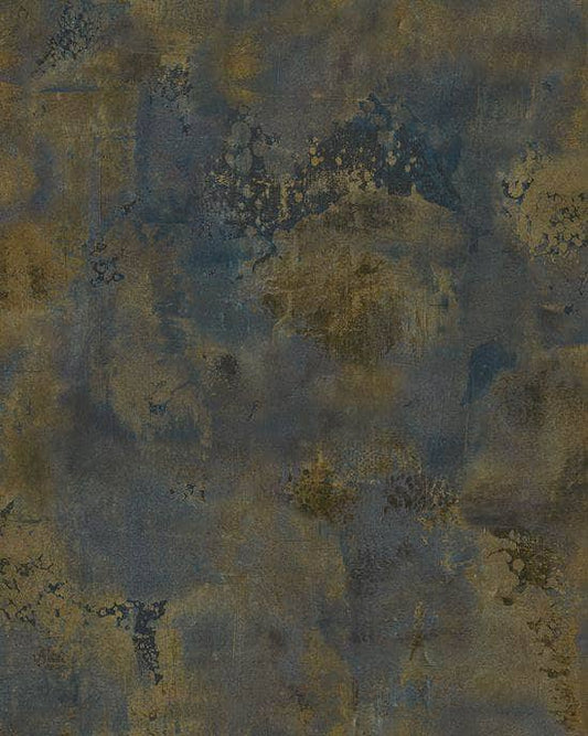 Wallpaper  -  Grandeco Galvanised Navy Wallpaper - 186402  -  60007609