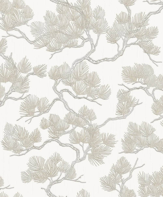  -  Pine Tree Beige Wallpaper - WF121011  -  60007690
