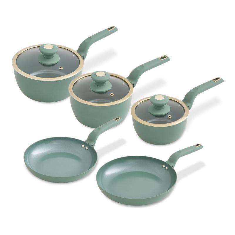 Kitchenware  -  Cavaletto 5 Piece Cookware Set - Jade Green  -  60008034