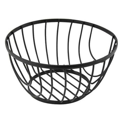 -  Flat Iron Fruit Basket - Black  -  60008129