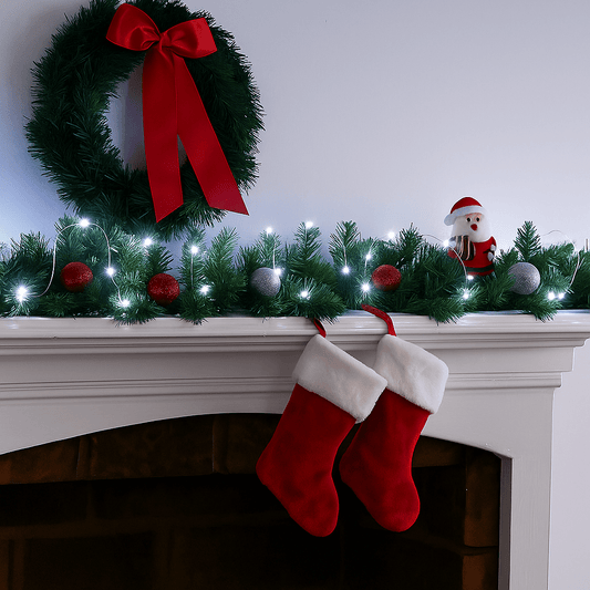 Christmas  -  100 Silver Wire LED Lights - Cool White  -  60008480