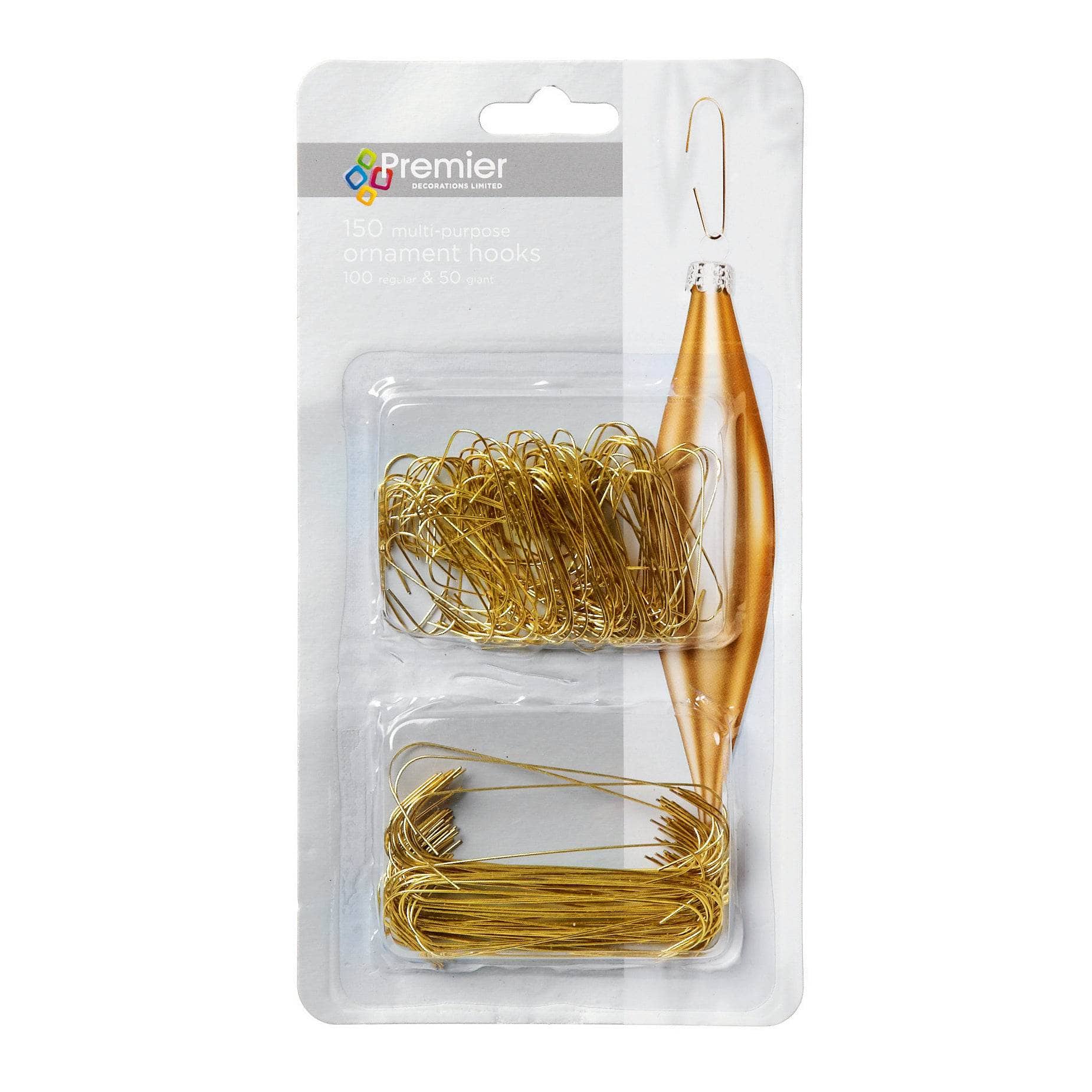 Christmas  -  Gold Christmas Tree Ornament Hooks  -  50082104