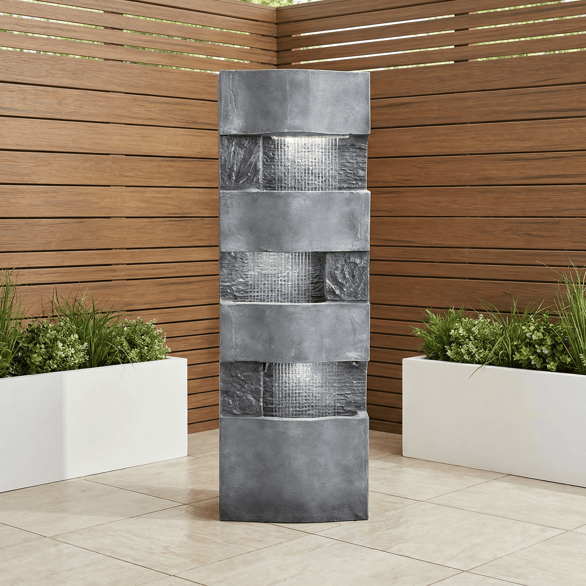 Gardening  -  Fairview Rain Effect Water Feature  -  60008995