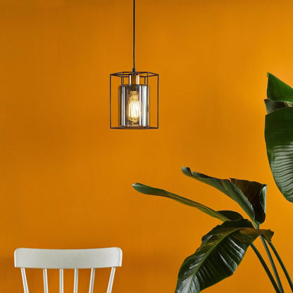 Lights -  Montilla 1 Light Pendant - Black -  60009284