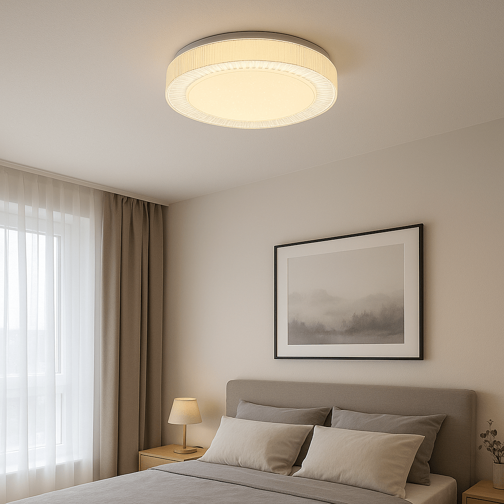 Lights  -  Motril 28cm Flush Ceiling Light  -  60009290