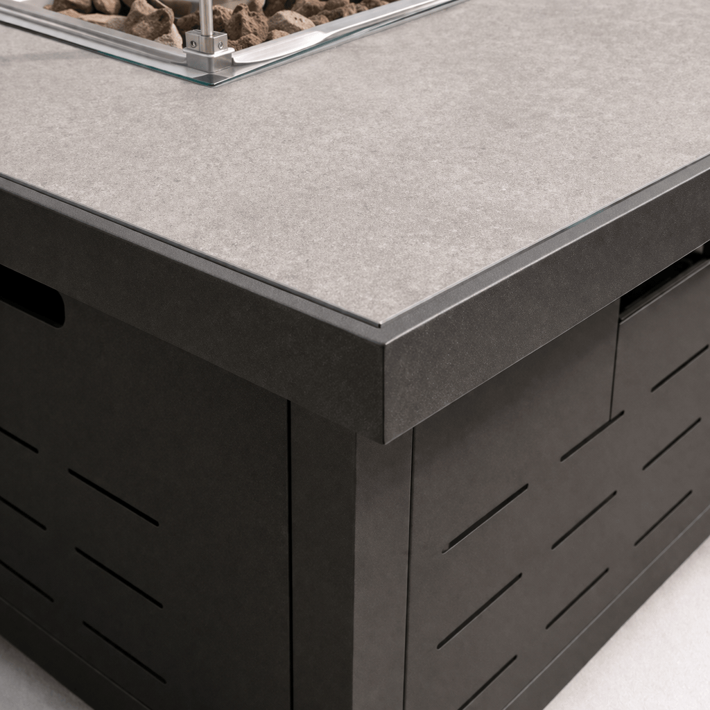 Gardening  -  Onyx Corner Firepit Set  -  60009404