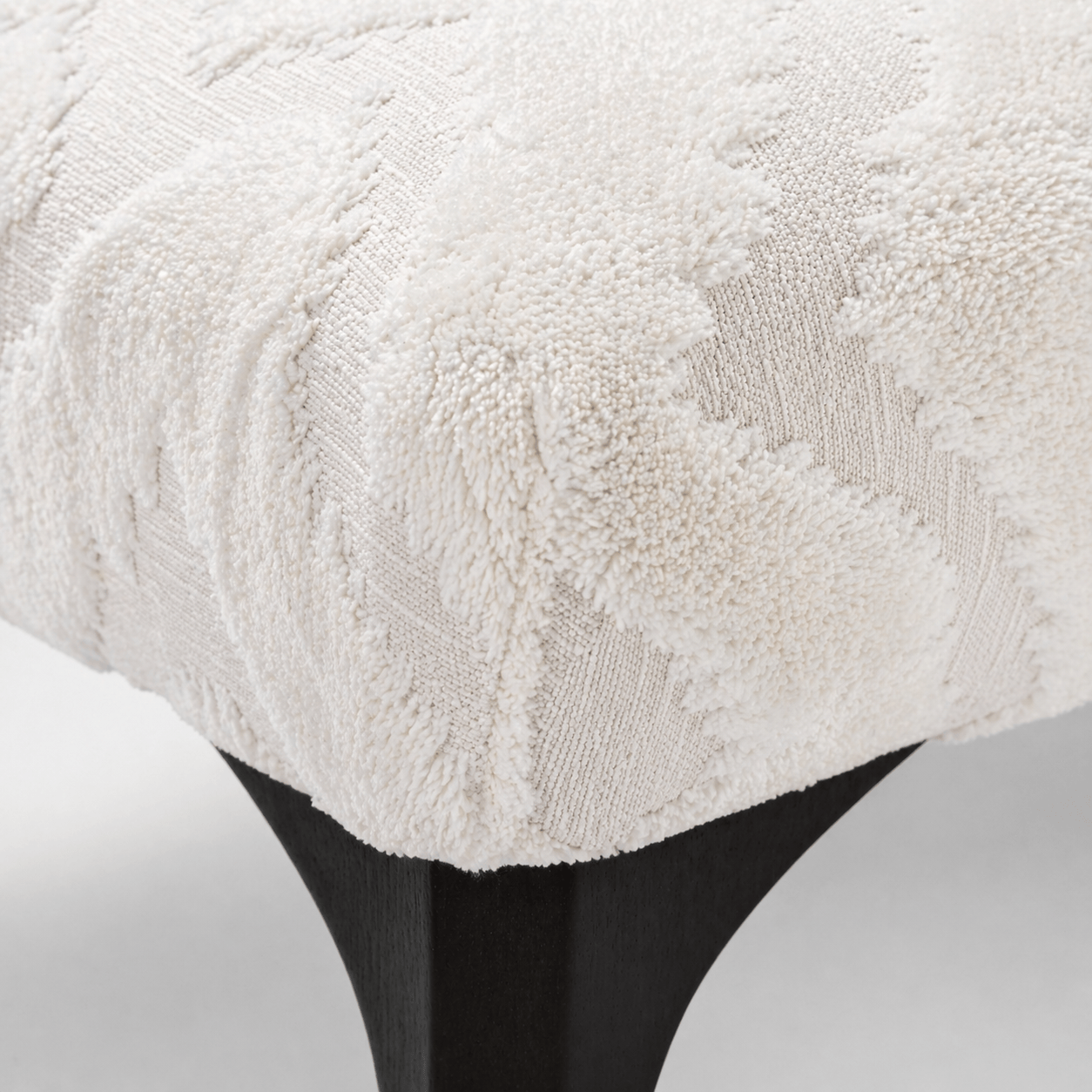 Furniture  -  Leon Footstool - Oyster  -  60009720