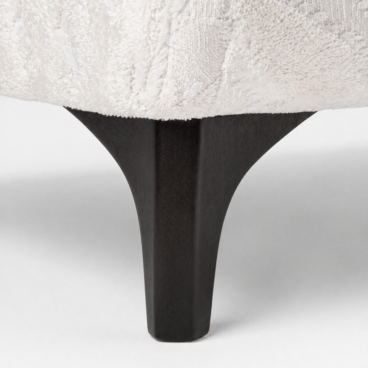 Furniture  -  Leon Footstool - Oyster  -  60009720