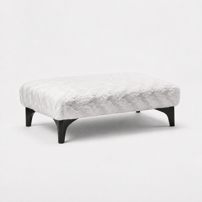 Furniture  -  Leon Footstool - Oyster  -  60009720