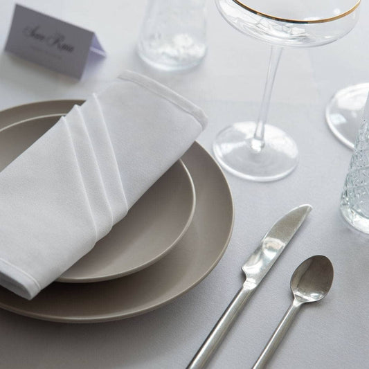 Homeware  -  Amalfi White Tablecloth Rectangular - 132 x 230cm  -  60010086