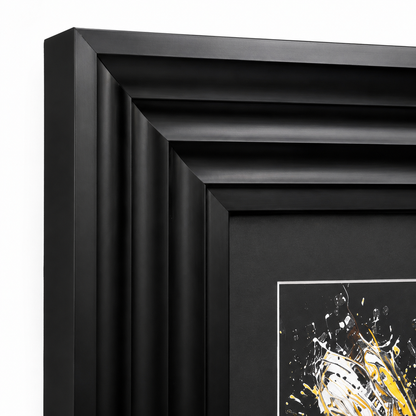 60010924 Bee Love Painting Black - 55 x 55cm