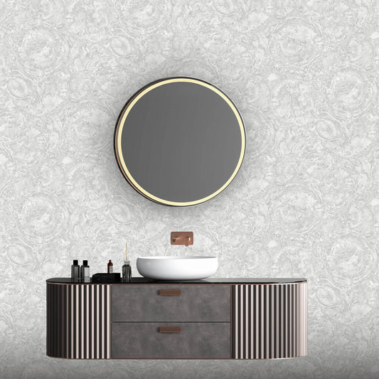 Wallpaper  -  Rasch B04 Orvieto Marble Grey Wallpaper - 544374  -  60011323
