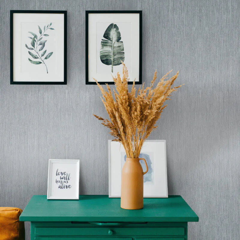 Wallpaper  -  Retford B45 Anaglypta Silver Shadow Wallpaper - RD464  -  60011458