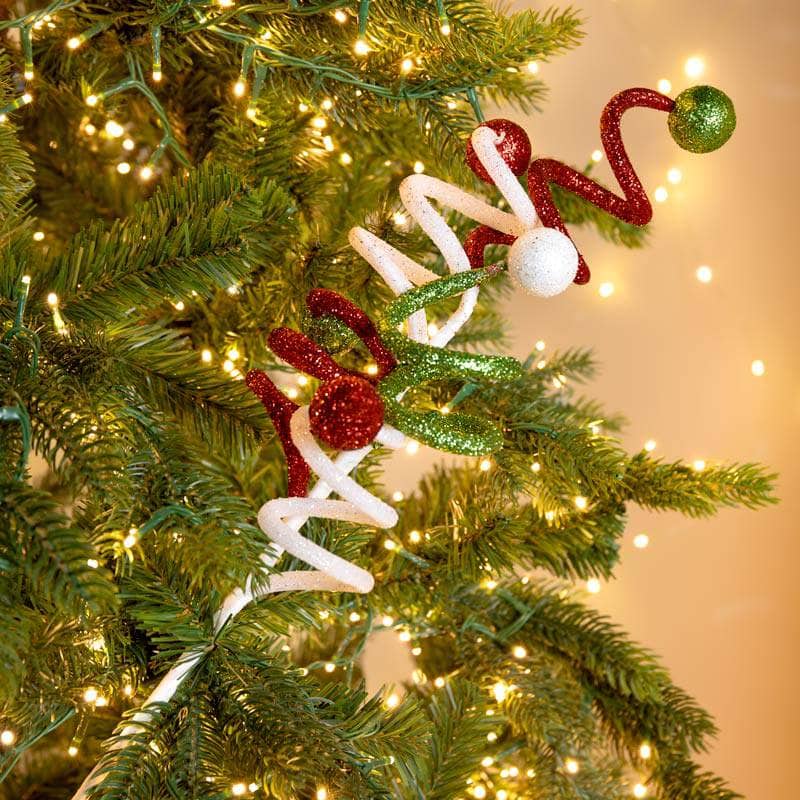 Christmas  -  Red & White Swirl Candy Spray  -  60011517