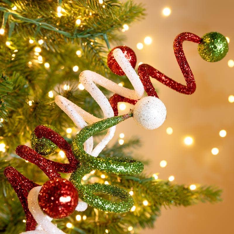 Christmas  -  Red & White Swirl Candy Spray  -  60011517