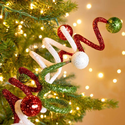 Christmas  -  Red & White Swirl Candy Spray  -  60011517