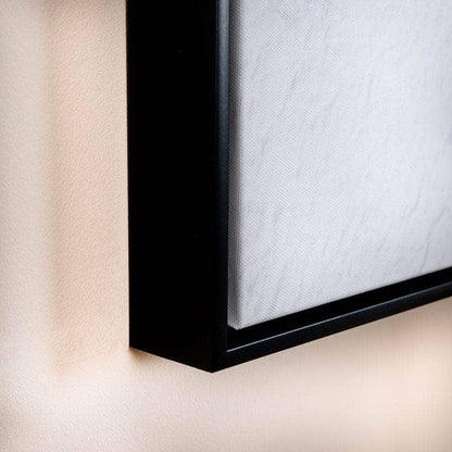 Pictures  -  Abstract Monochrome Framed Picture No.2 - 90 x 120cm  -  60011583