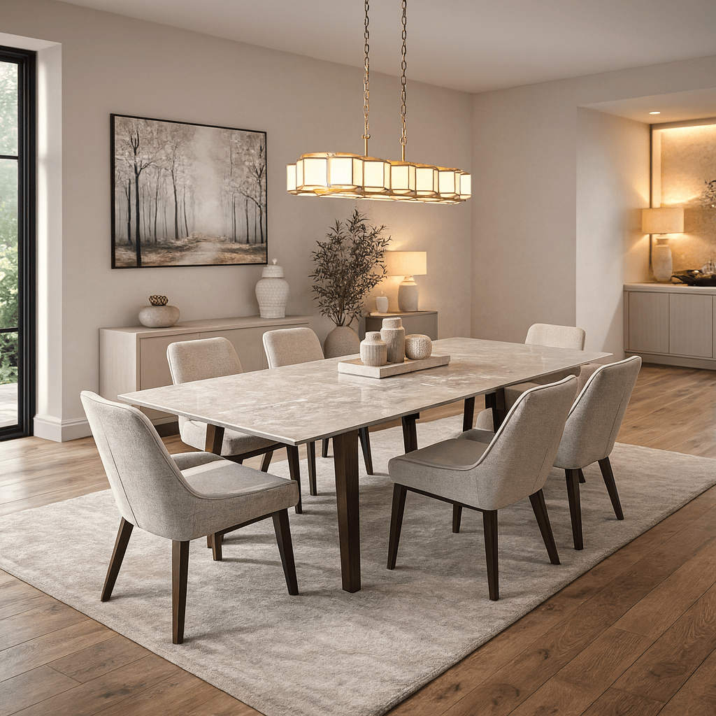 Furniture  -  Kingston Table & 6 Chairs  -  60011841