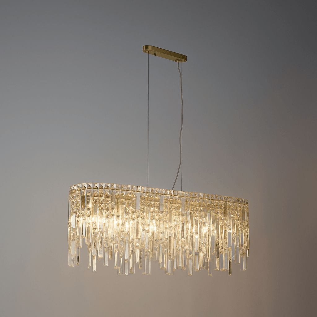 Lights  -  Naples 8 Light Pendant Light - Satin Brass  -  60012028