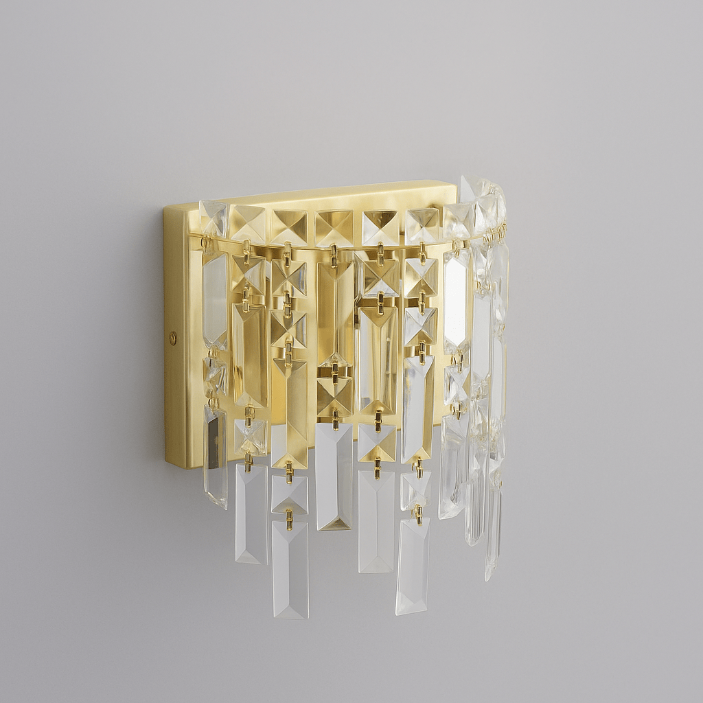 Lights  -  Naples 3 Light Wall Light - Satin Brass  -  60012029