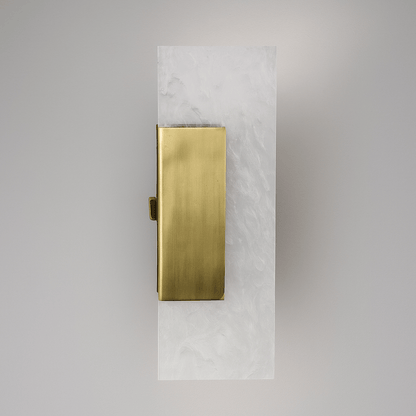 Lights  -  Venice Rectangle Wall Light - Satin Brass  -  60012031