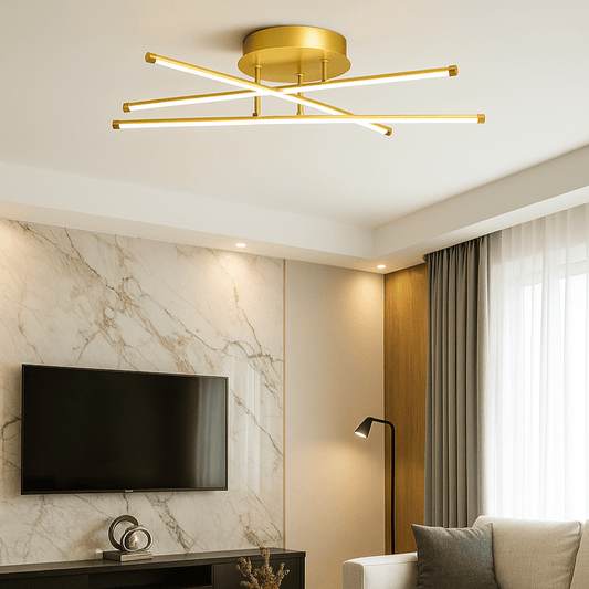 Lights  -  Palermo 3 Light LED Light - Gold  -  60012037